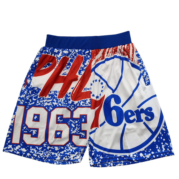 76ers 1963 Retro Shorts